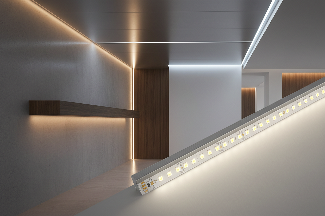 Lighting strips شرائط الإضاءة