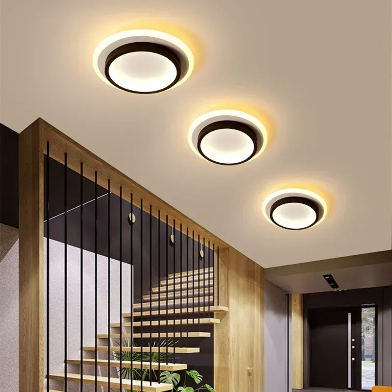 Modern LED Ceiling Light – Elegant Fixture for Hallway & Staircase