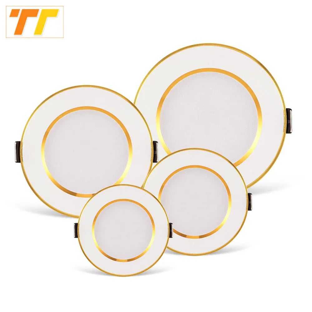 Round LED Downlight Spotlight – Recessed Ceiling Lamp (7W–18W)