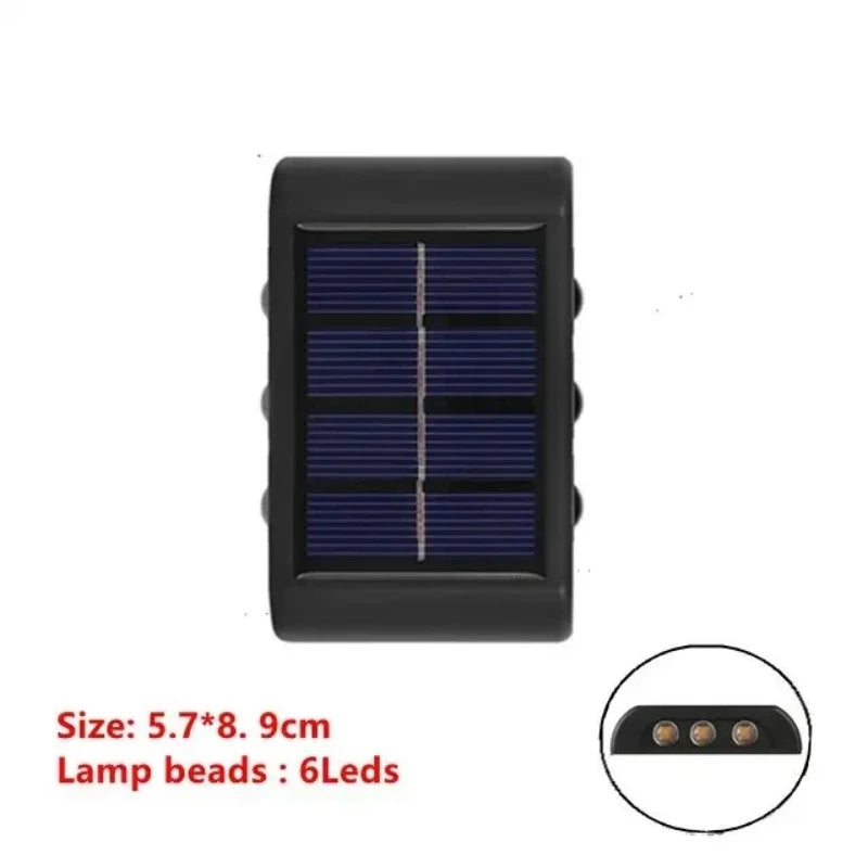 Solar LED Outdoor Light – Waterproof Sensor Lamp for Garden & Wall