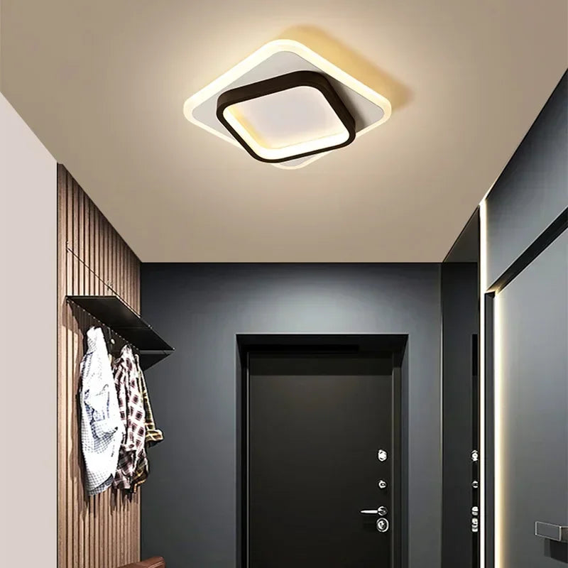 Modern LED Ceiling Light – Elegant Fixture for Hallway & Staircase