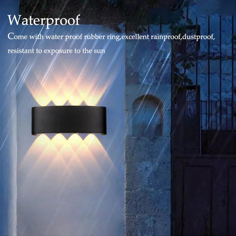 Smart Waterproof LED Wall Lamp – Outdoor Motion Sensor Light, IP66