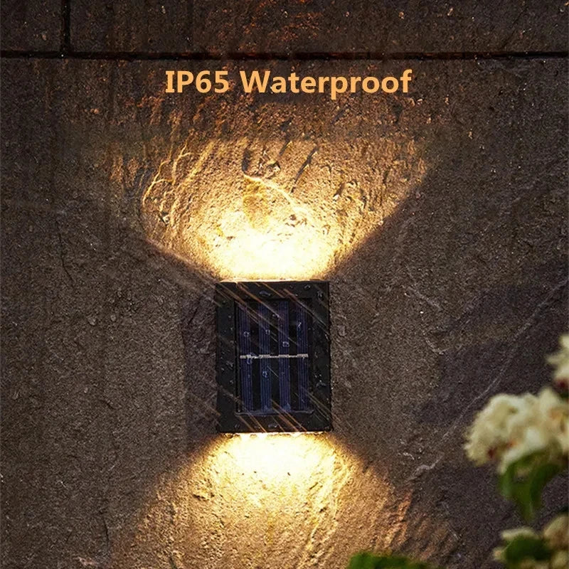 Solar LED Outdoor Light – Waterproof Sensor Lamp for Garden & Wall