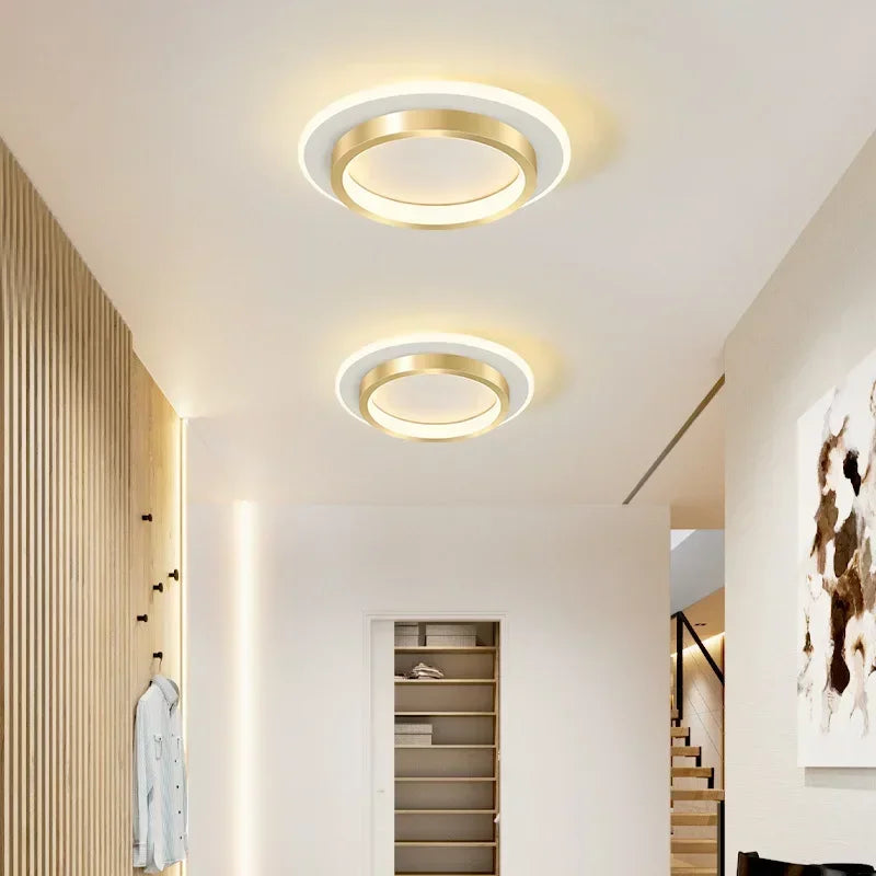 Modern LED Ceiling Light – Elegant Fixture for Hallway & Staircase