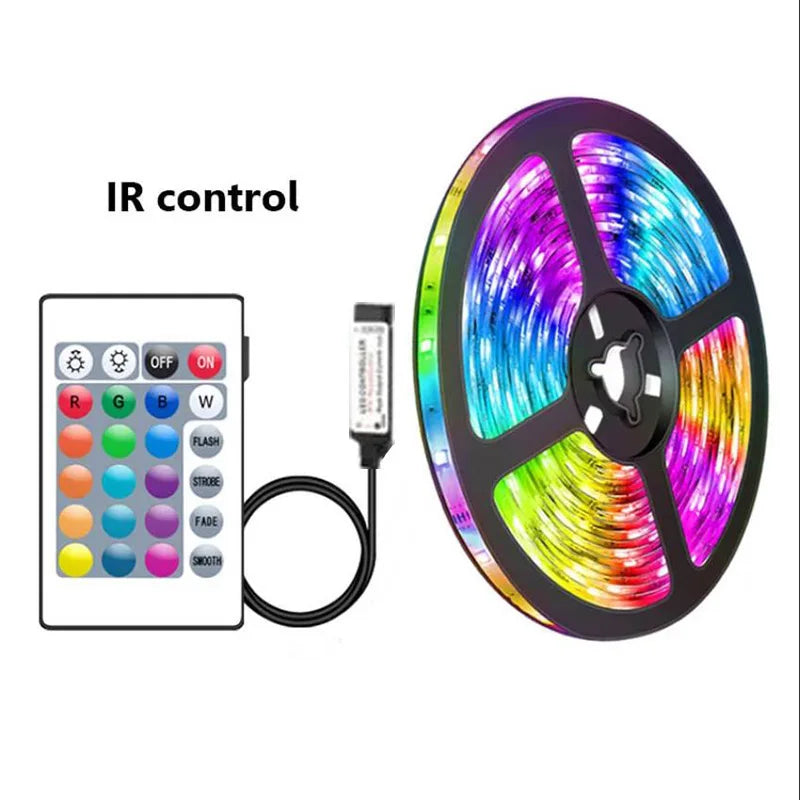 Bluetooth RGB LED Strip Lights – SMD 5050 with APP & Remote Control