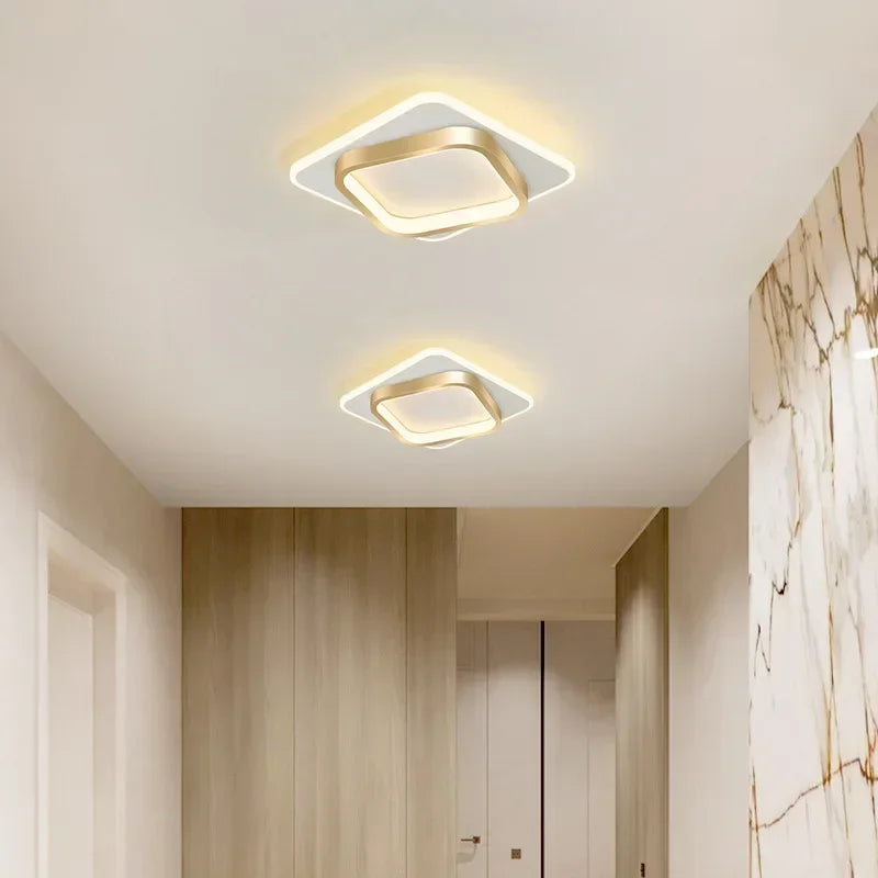 Modern LED Ceiling Light – Elegant Fixture for Hallway & Staircase