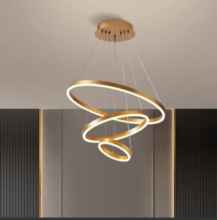 luxurious and modern chandelier