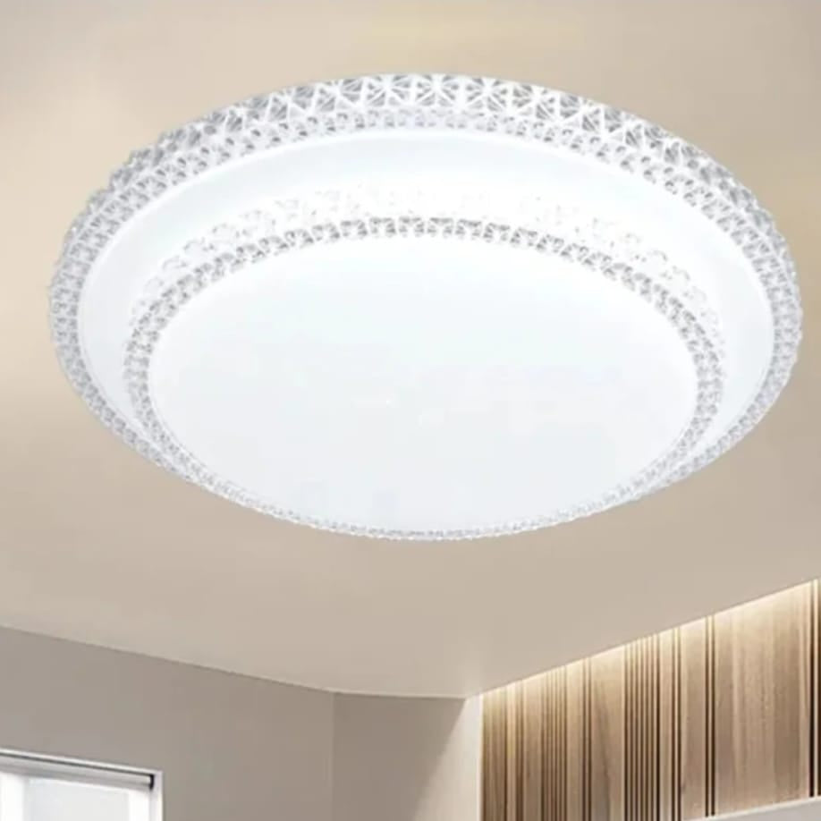Modern LED Ceiling Light, 3 Lighting Colors,  40 cm Suitable for bedroom, living room, dining room, kitchen, hallway.